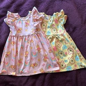 Pooh dress set, size 24 months